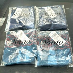 SOMA - 4 pairs panties panty microfiber hipster NEW in package